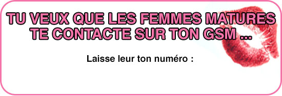 femme mature au telephone